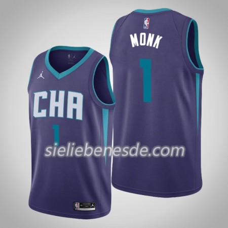 Herren NBA Charlotte Hornets Trikot Malik Monk 1 Jordan Brand 2019-2020 Statement Edition Swingman